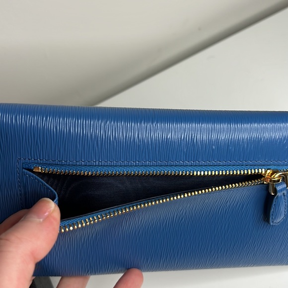 Prada Envelope Wallet in Blue! So pretty! 💙 *LIMITED OFFER* - Picture 12 of 16